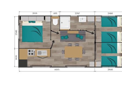 mobil-home - Les Prés Du Verdon photo 4