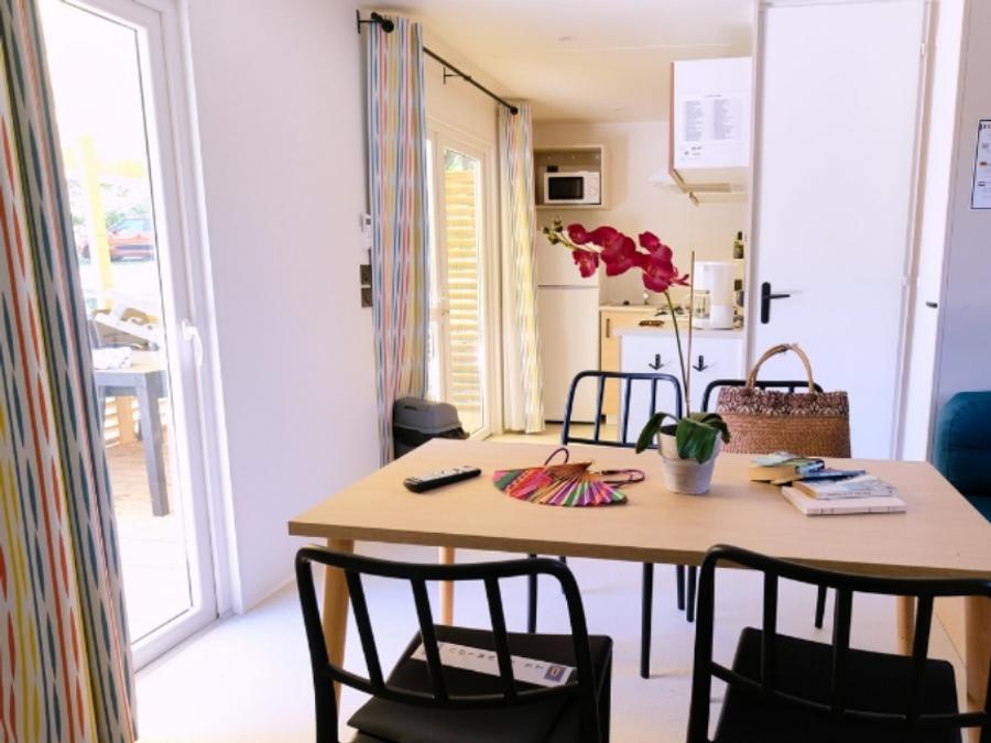 Cliquez pour découvrir toutes les photos de l'HÉBERGEMENT ! mobil-home - établissement Le Couriou Pausado photo 5