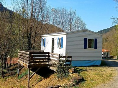 Cliquez pour découvrir toutes les photos de l'HÉBERGEMENT ! mobil-home - La Bernede photo 2