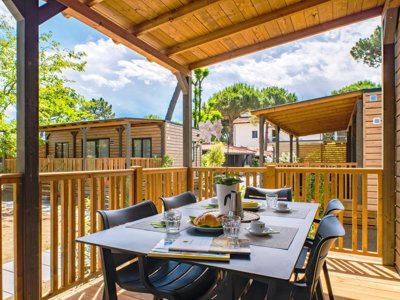Cliquez pour découvrir toutes les photos de l'HÉBERGEMENT ! mobil-home - Club Del Sole Val Di Fiemme Easy Village photo 2