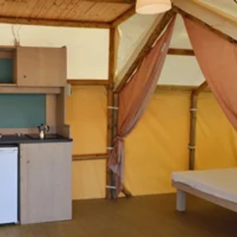 tente en toile et bois - Principina photo 4