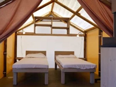 tente en toile et bois - Principina photo 8