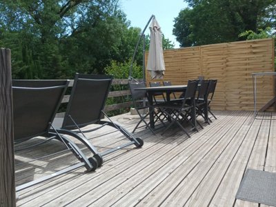 Cliquez pour découvrir toutes les photos de l'HÉBERGEMENT ! mobil-home - Flower Moulin Des Iscles photo 7