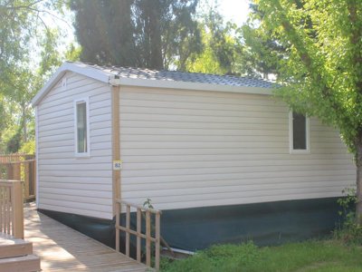 Cliquez pour découvrir toutes les photos de l'HÉBERGEMENT ! mobil-home - Flower Moulin Des Iscles photo 2