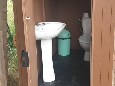 Cliquez pour découvrir toutes les photos de l'HÉBERGEMENT ! tente en toile et bois - Flower Moulin Des Iscles photo 7