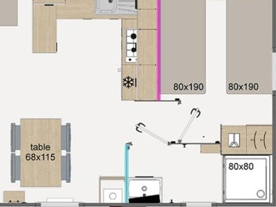 Cliquez pour découvrir toutes les photos de l'HÉBERGEMENT ! mobil-home - Le Rivage photo 10