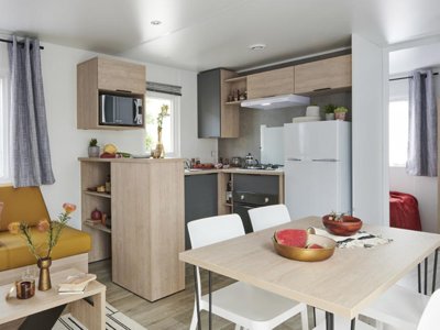 Cliquez pour découvrir toutes les photos de l'HÉBERGEMENT ! mobil-home - Le Rivage photo 7