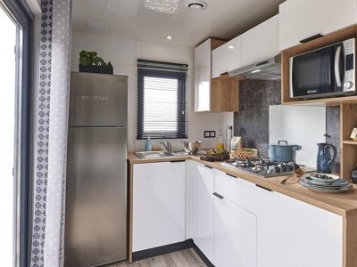 Cliquez pour découvrir toutes les photos de l'HÉBERGEMENT ! mobil-home - Le Rivage photo 3
