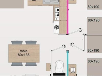 Cliquez pour découvrir toutes les photos de l'HÉBERGEMENT ! mobil-home - Le Rivage photo 7