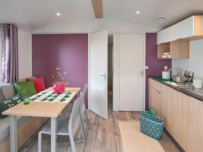 Cliquez pour découvrir toutes les photos de l'HÉBERGEMENT ! mobil-home - Le Rivage photo 2