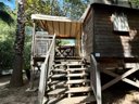 Cliquez pour découvrir toutes les photos de l'HÉBERGEMENT ! tente en toile et bois - camping Les Pêcheurs photo 5