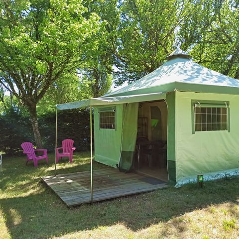 bungalow toilé - Du Lac De Lislebonne photo 1