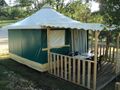 bungalow toilé - camping Bellevue photo 3