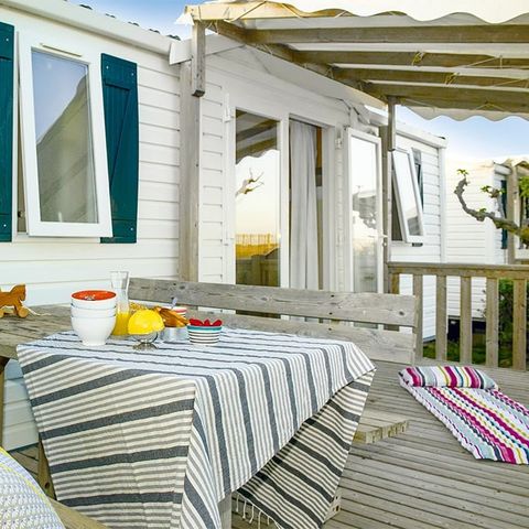 Cliquez pour découvrir toutes les photos de l'HÉBERGEMENT ! mobil-home - Rosapineta Village photo 2