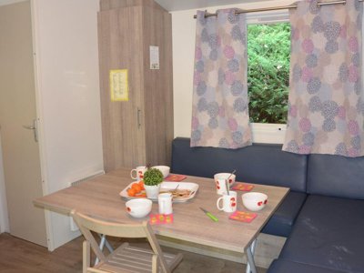 Cliquez pour découvrir toutes les photos de l'HÉBERGEMENT ! mobil-home - Flower Les Mijeannes photo 4