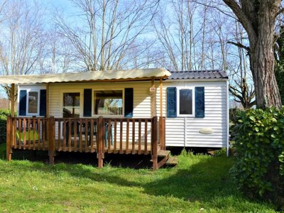 Cliquez pour découvrir toutes les photos de l'HÉBERGEMENT ! mobil-home - Flower Les Mijeannes photo 3