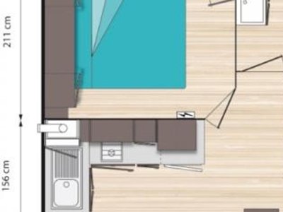 Cliquez pour découvrir toutes les photos de l'HÉBERGEMENT ! mobil-home - Les Chèvrefeuilles photo 6