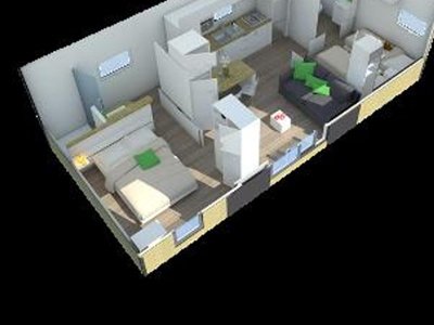 Cliquez pour découvrir toutes les photos de l'HÉBERGEMENT ! mobil-home - Les Chèvrefeuilles photo 4