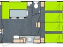 mobil-home - camping Les Chèvrefeuilles photo 6