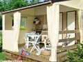 bungalow toilé - établissement Les Templiers photo 1