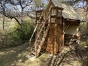 Cliquez pour découvrir toutes les photos de l'HÉBERGEMENT ! tente en toile et bois - camping Flower Les Hauts De Rosans photo 2