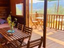 tente en toile et bois - camping Flower Les Hauts De Rosans photo 2