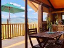 tente en toile et bois - camping Flower Les Hauts De Rosans photo 3