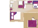 Cliquez pour découvrir toutes les photos de l'HÉBERGEMENT ! mobil-home - camping Flower Les Hauts De Rosans photo 5