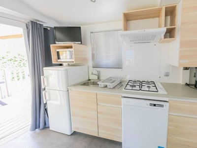 Cliquez pour découvrir toutes les photos de l'HÉBERGEMENT ! mobil-home - La Ferme photo 3