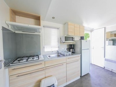 Cliquez pour découvrir toutes les photos de l'HÉBERGEMENT ! mobil-home - La Ferme photo 2