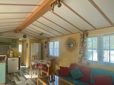 Cliquez pour découvrir toutes les photos de l'HÉBERGEMENT ! mobil-home - La Ferme photo 2
