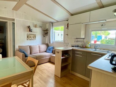 Cliquez pour découvrir toutes les photos de l'HÉBERGEMENT ! mobil-home - La Ferme photo 4