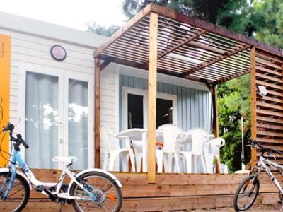 Cliquez pour découvrir toutes les photos de l'HÉBERGEMENT ! bungalow - Le Sagone photo 2