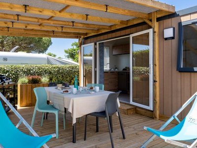 Cliquez pour découvrir toutes les photos de l'HÉBERGEMENT ! mobil-home - Romanée - Le Châtelet photo 2