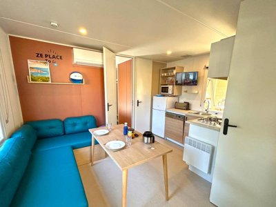 Cliquez pour découvrir toutes les photos de l'HÉBERGEMENT ! mobil-home - Le Bosc photo 3