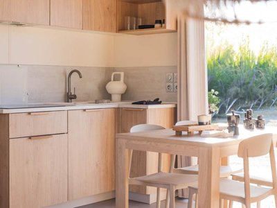 Cliquez pour découvrir toutes les photos de l'HÉBERGEMENT ! mobil-home - Le Bosc photo 3