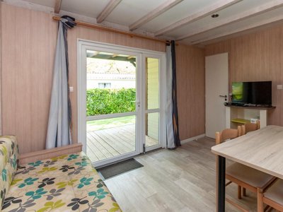 Cliquez pour découvrir toutes les photos de l'HÉBERGEMENT ! chalet - Les Etangs De Plessac photo 7