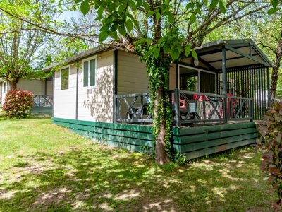 Cliquez pour découvrir toutes les photos de l'HÉBERGEMENT ! chalet - Les Etangs De Plessac photo 2