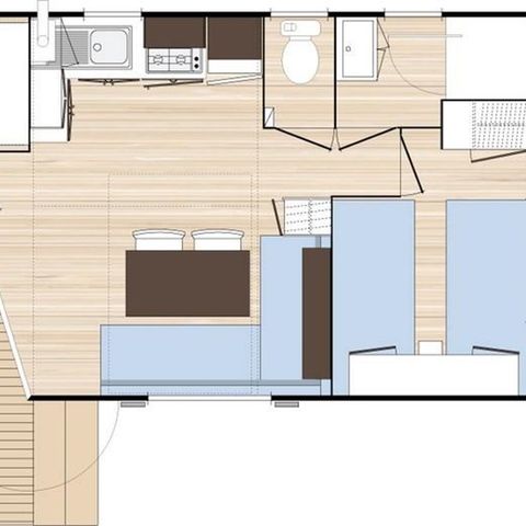 Cliquez pour découvrir toutes les photos de l'HÉBERGEMENT ! mobilhome - Les Payolles photo 2