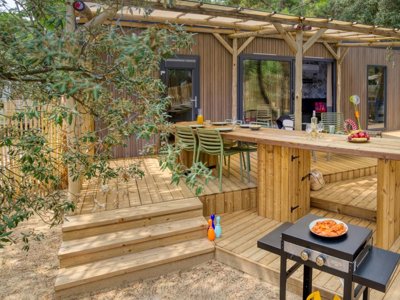 Cliquez pour découvrir toutes les photos de l'HÉBERGEMENT ! mobil-home - Signol photo 1