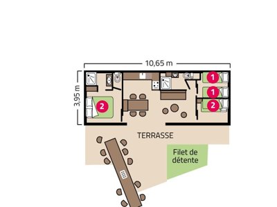 Cliquez pour découvrir toutes les photos de l'HÉBERGEMENT ! mobil-home - Signol photo 8