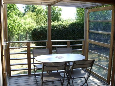 Cliquez pour découvrir toutes les photos de l'HÉBERGEMENT ! bungalow toilé - Paradis - Domaine De Bellevue photo 6