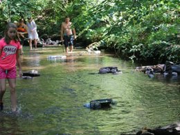 Camping Pas Cher vous présente avec son site Officiel campingpascher.fr, le Camping Moulin De Chaules classé 3 étoiles, situé sur la commune de Saint Constant dans le département Cantal (Auvergne) en France. Le camping Moulin De Chaules, vous présente un hébergement de type bungalow toilé de 30 m². Le camping Moulin De Chaules vous proposeun séjour PAS CHER avec une REMISEdu lundi 25 mai au lundi 01 juin 2026, en promotion à -30% pour 7 nuits à 231 € au lieu de 330,0 € soit une Économie de 99 €. Cette location propose 102 dates différentes pour réserver votre séjour. Découvrez également les 8 autres gammes d'hébergements du camping. Les Avis clients pour le Camping Moulin De Chaules sont excellents avec une note moyenne de 8 sur 10. LacRivière, Piscine extérieure, Animation enfants, Animations familiales, Aire de jeux enfants, Baby-foot, Canoë-kayak, Cyclisme, Ping-pong, Piscine, Planche à voile, Pétanque, Randonnée, Bar, Boulangerie, Bureau de tabac, Dépôt de pain, Plats à emporter, Snack/Bar, Supermarché, Épicerie,... En savoir plus : cliquez-ICI.