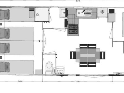 mobil-home - Bleu Mer photo 5