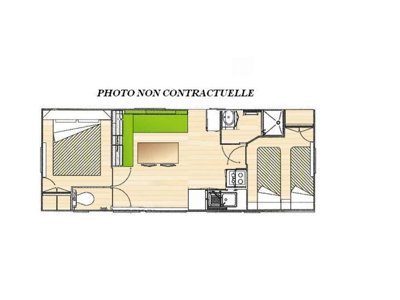 Cliquez pour découvrir toutes les photos de l'HÉBERGEMENT ! mobil-home - Le Roc De Lavandre photo 7
