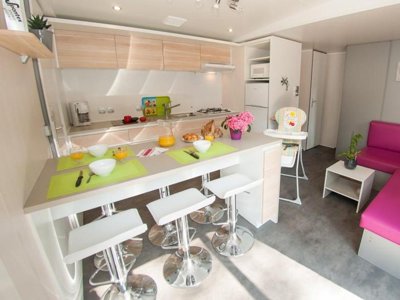 Cliquez pour découvrir toutes les photos de l'HÉBERGEMENT ! mobil-home - Les Cyprès photo 2