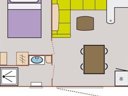 Cliquez pour découvrir toutes les photos de l'HÉBERGEMENT ! mobil-home - camping Les Cyprès photo 7