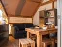 tente en toile et bois - camping Les Cyprès photo 5