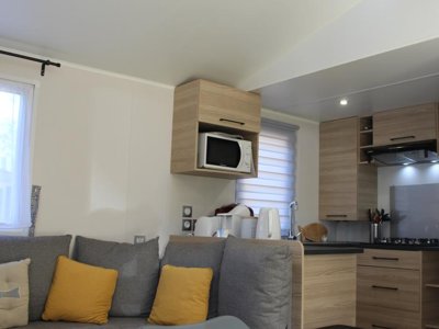 Cliquez pour découvrir toutes les photos de l'HÉBERGEMENT ! mobil-home - Domaine Des Pins photo 2