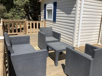 Cliquez pour découvrir toutes les photos de l'HÉBERGEMENT ! mobil-home - Domaine Des Pins photo 8